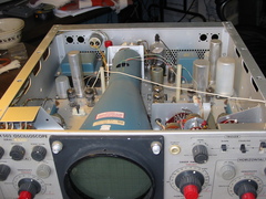 Tektronix RM503 Chassis Top Side